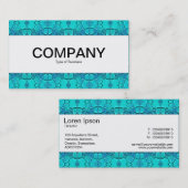 センターバンド – アクアブルーフェスティバル 名刺 (正面/裏面)