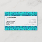 センターバンド – アクアブルーフェスティバル 名刺 (裏面)