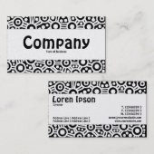 センターバンド – エイリアン回路(金ゴールドカード) 名刺 (正面/裏面)