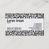 センターバンド – エイリアン回路(金ゴールドカード) 名刺 (裏面)