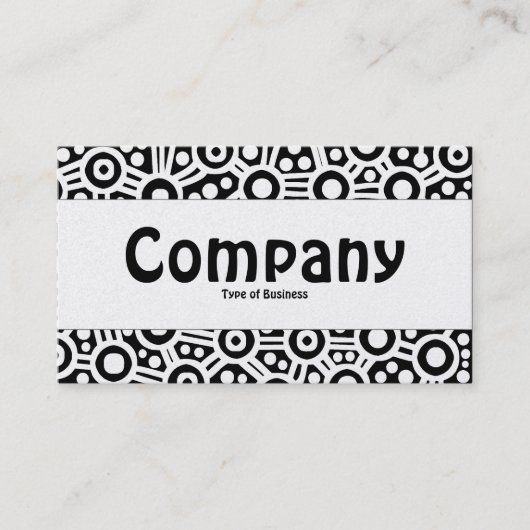 センターバンド – エイリアン回路(金ゴールドカード) 名刺 (正面)