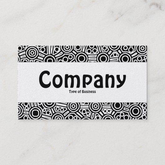 センターバンド – エイリアン回路II (金ゴールドカード) 名刺 (正面)