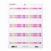 センターバンド – エイリアン空 ラベル (フルシート)