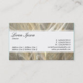 センターバンド(エッジ) – スクリプト – フラクタルフレーム 名刺 (裏面)