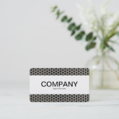 センターバンド（エッジ） – ハニカムウォーム 名刺 (スタンド正面)