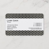 センターバンド（エッジ） – ハニカムウォーム 名刺 (裏面)