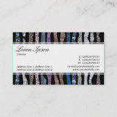 センターバンド(エッジ) – ミネラストライプル 名刺 (裏面)