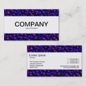 センターバンド（エッジ） -抽象芸術080716(2) 名刺 (正面/裏面)