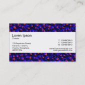 センターバンド（エッジ） -抽象芸術080716(2) 名刺 (裏面)