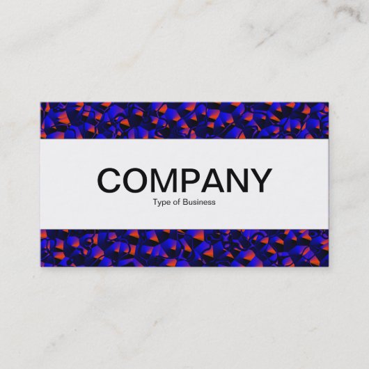 センターバンド（エッジ） -抽象芸術080716(2) 名刺 (正面)