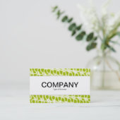 センターバンド（エッジ） -抽象芸術080716(8) 名刺 (スタンド正面)