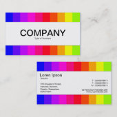 センターバンド – カラーバー01 名刺 (正面/裏面)