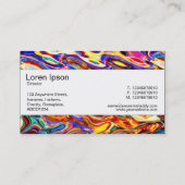 センターバンド – カラーミックス01 名刺 (裏面)