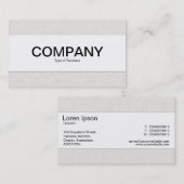 センターバンド – キャンバスの外観 名刺 (正面/裏面)