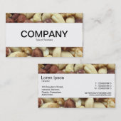 センターバンド – キ白熱［赤熱］光を放つーボード 名刺 (正面/裏面)