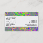 センターバンド – クローバー01 名刺 (裏面)