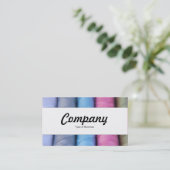 センターバンド – コットンリール 名刺 (スタンド正面)