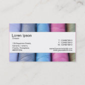 センターバンド – コットンリール 名刺 (裏面)