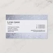 センターバンド – シャボン玉 名刺 (裏面)