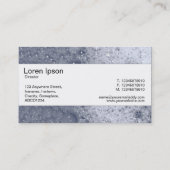 センターバンド – シャボン玉 名刺 (裏面)