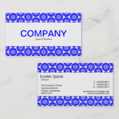 センターバンド – スターホイール – 青 名刺 (正面/裏面)