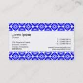 センターバンド – スターホイール – 青 名刺 (裏面)