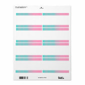 センターバンド – ソープサンドイッチ ラベル (フルシート)