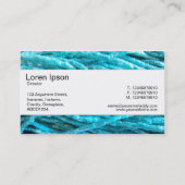 センターバンド – ビード編み 名刺 (裏面)