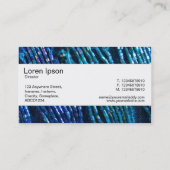 センターバンド – ビード編み 名刺 (裏面)