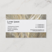 センターバンド – フラクタルフレーム 名刺 (裏面)