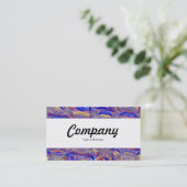 センターバンド – フラクタル抽象芸術061012a 名刺 (スタンド正面)