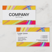 センターバンド – フラクタル抽象芸術061012e 名刺 (正面/裏面)