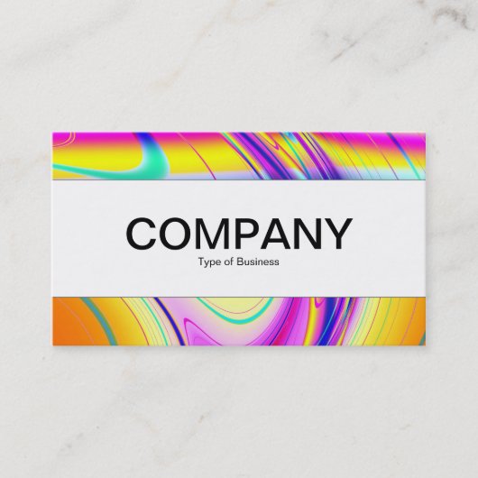 センターバンド – フラクタル抽象芸術061012f 名刺 (正面)