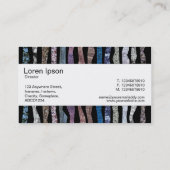 センターバンド – ミネラストライプル 名刺 (裏面)