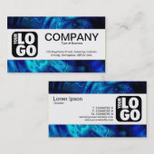 センターバンド（ロゴ） – ローマンバス 名刺 (正面/裏面)