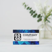 センターバンド（ロゴ） – ローマンバス 名刺 (スタンド正面)