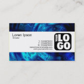 センターバンド（ロゴ） – ローマンバス 名刺 (裏面)