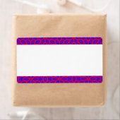 センターバンド – 抽象芸術花 ラベル (インサイチュ)