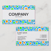 センターバンド – 抽象芸術030413 名刺 (正面/裏面)