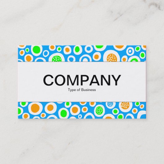 センターバンド – 抽象芸術030413 名刺 (正面)