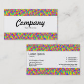 センターバンド – 抽象芸術080716(7) 名刺 (正面/裏面)