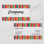 センターバンド – 抽象芸術240113 名刺 (正面/裏面)