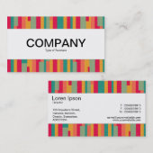 センターバンド – 抽象芸術240113 名刺 (正面/裏面)