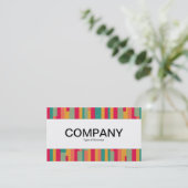 センターバンド – 抽象芸術240113 名刺 (スタンド正面)