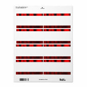 センターバンド – 炎のホールII ラベル (フルシート)