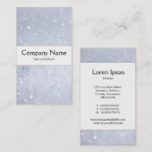 センターバンド-石鹸泡 名刺 (正面/裏面)