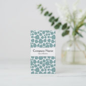 センターバンド – 葉海 – 白の緑 名刺 (スタンド正面)