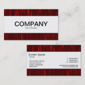 センターバンド – 赤い縞 名刺 (正面/裏面)