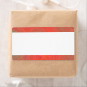 センターバンド – 赤大理石 ラベル (インサイチュ)