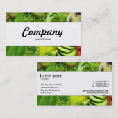 センターバンド – 野菜炒め01 名刺 (正面/裏面)